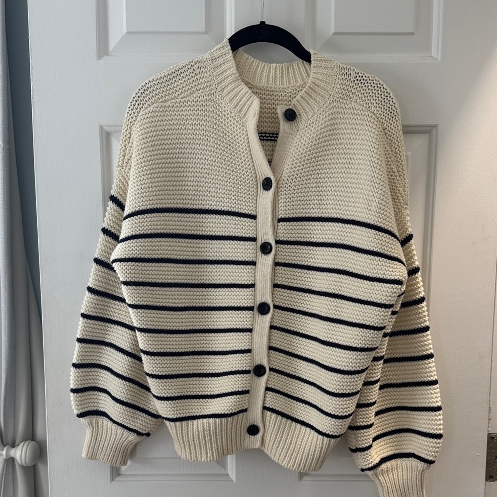 Alex Mill Cream Knit Sweater